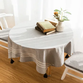 100% Cotton Linen Pastoral Rectangle Solid Printing Tassels Design Tablecloths Washable Table Covers Decoration for Everyday Use
100% Cotton Linen Pastoral Rectangle Solid Printing Tassels Design Tablecloths Washable Table Covers Decoration for Everyday Use