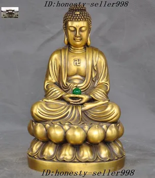 christmas 12" Tibet Buddhism Brass Sakyamuni Shakyamuni Tathagata Amitabha Buddha Statue halloween
christmas 12" Tibet Buddhism Brass Sakyamuni Shakyamuni Tathagata Amitabha Buddha Statue halloween