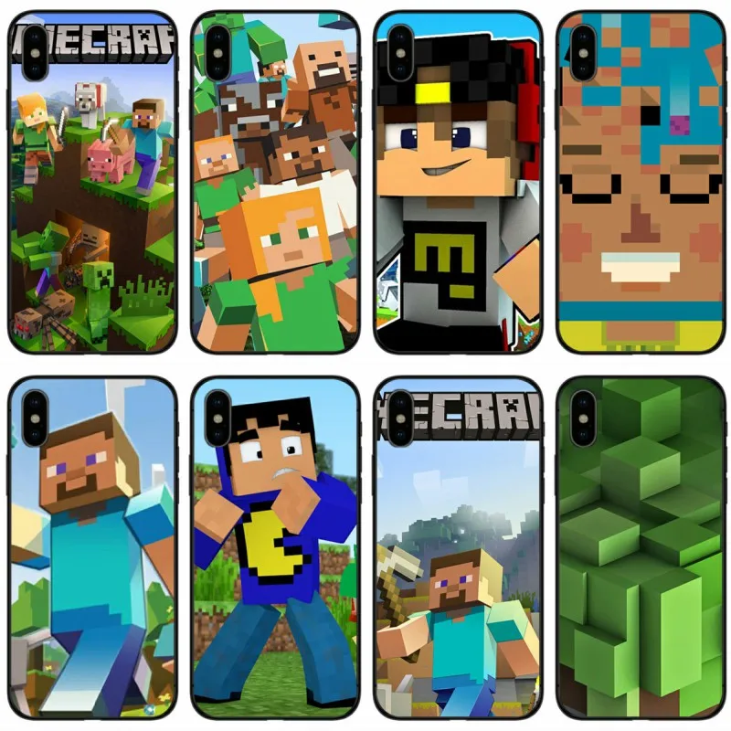 Creeper minecraft Cover Soft Silicone black TPU Phone Case For iPhone X XR XS MAX 5 5C 5S SE 6 6S Plus 7 8 Plus
Creeper minecraft Cover Soft Silicone black TPU Phone Case For iPhone X XR XS MAX 5 5C 5S SE 6 6S Plus 7 8 Plus