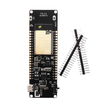 T-Energy WiFi and Bluetooth Module 18650 Battery ESP32 WROVER Development Board T-Energy ESP32-WROVER-B
T-Energy WiFi and Bluetooth Module 18650 Battery ESP32 WROVER Development Board T-Energy ESP32-WROVER-B
