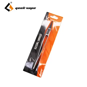 100% Original Geekvape Ceramic Tweezer Multi-functional E-cig DIY Tool with Advanced Stainless Steel Body and Ceramic Tip Parts
100% Original Geekvape Ceramic Tweezer Multi-functional E-cig DIY Tool with Advanced Stainless Steel Body and Ceramic Tip Parts