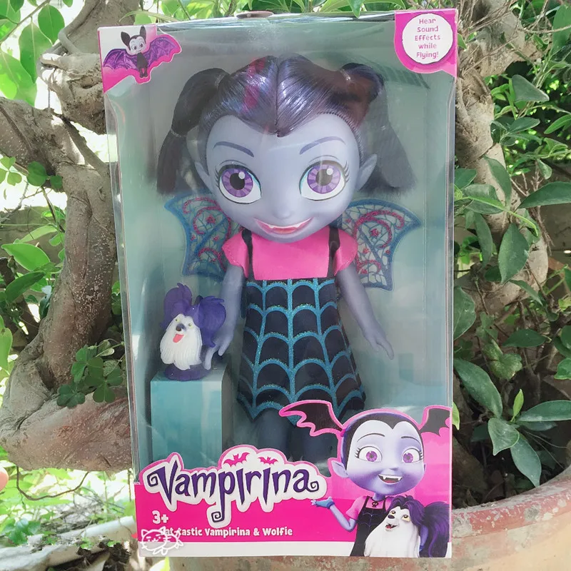 33CM Vampirina Junior The Vamp Doll with Music Birthday Gifts Action Figure Toys for Children
33CM Vampirina Junior The Vamp Doll with Music Birthday Gifts Action Figure Toys for Children