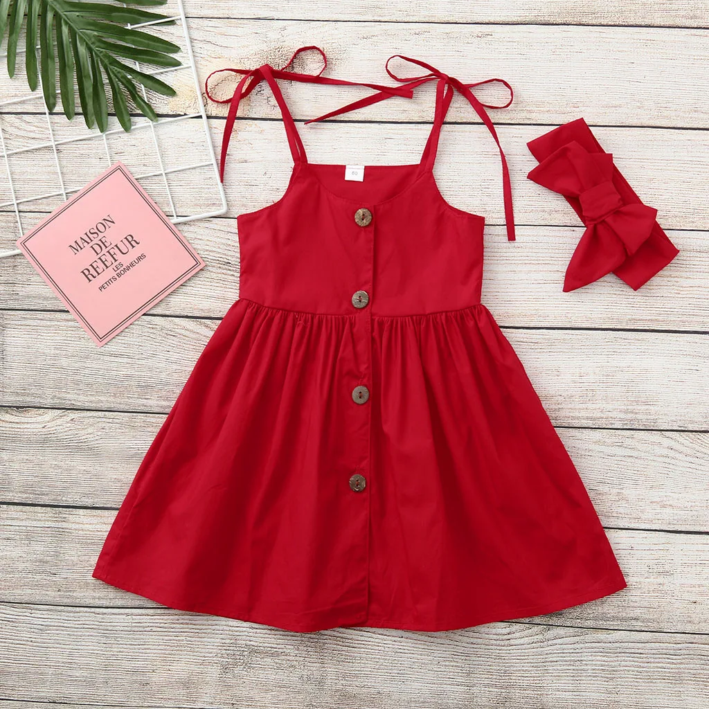 Summer Toddler Baby Girls Kids Sleeveless Solid Print Dress+Headbands Outfits 2019 NEW Drop Shipping
Summer Toddler Baby Girls Kids Sleeveless Solid Print Dress+Headbands Outfits 2019 NEW Drop Shipping