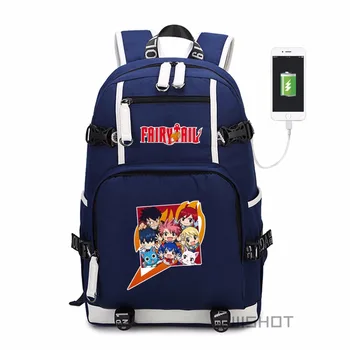 WISHOT Fairy Tail Backpack Cosplay Men women's Student School Bags travel Shoulder Laptop Bag multifunction USB charging
WISHOT Fairy Tail Backpack Cosplay Men women's Student School Bags travel Shoulder Laptop Bag multifunction USB charging