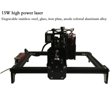 15W Laser Engraving Machine 15000mw Wood Router Laser Head PCB Glass Metal Milling Machine Wood Carving Machine DIY Mini
15W Laser Engraving Machine 15000mw Wood Router Laser Head PCB Glass Metal Milling Machine Wood Carving Machine DIY Mini