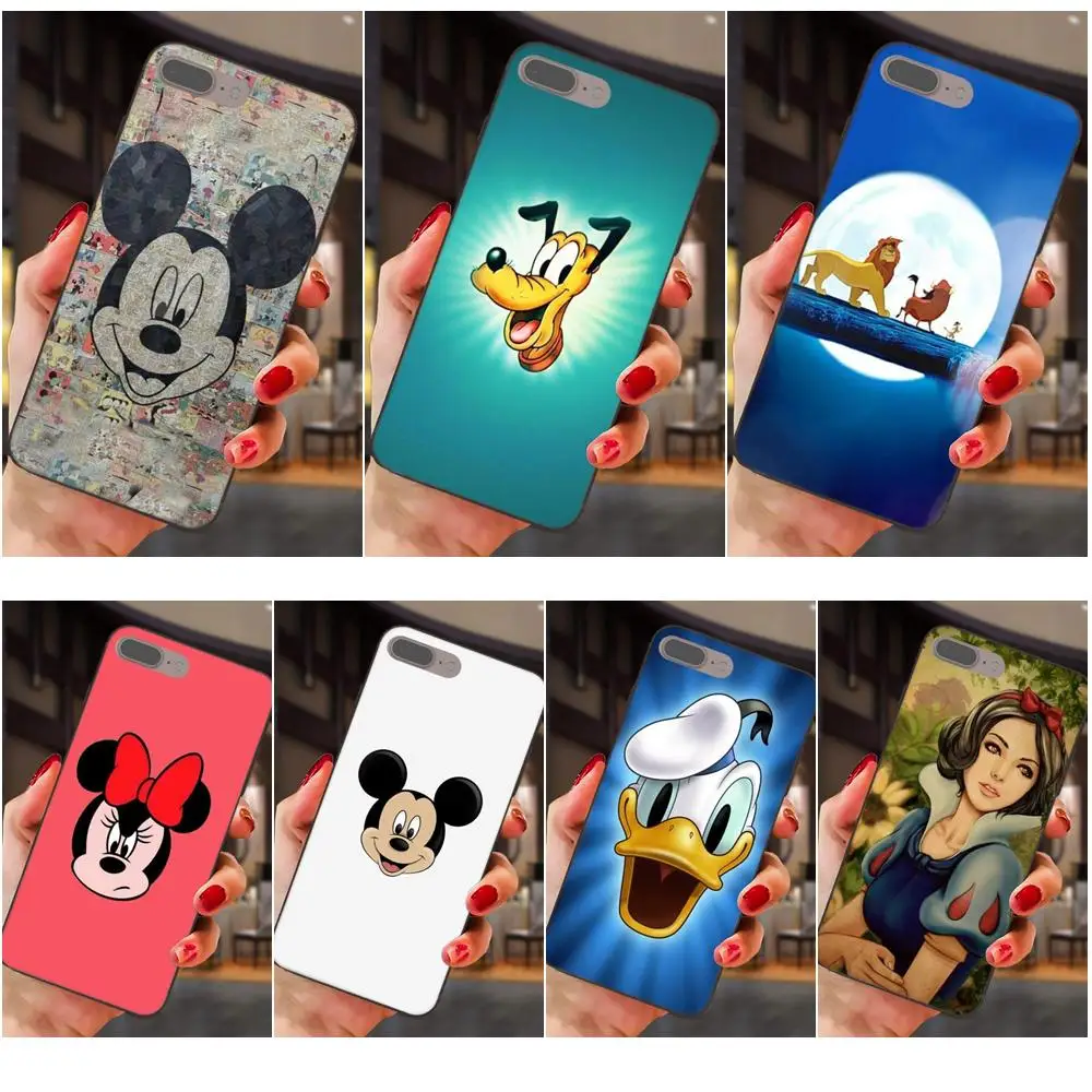 

Mickey Donald Duck For Xiaomi Mi Mix Max Note 2 2S 3 5X 6 6X 8 9 SE A1 A2 Lite Play Pro F1 Soft Silicone TPU Black Covers Capa