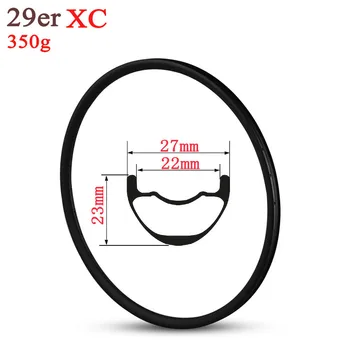 29er MTB Carbon Rim For XC Cross Country Mountain Bike Wheels Hookless Style 27mm Width Tubeless Ready Super Light 350g Only
29er MTB Carbon Rim For XC Cross Country Mountain Bike Wheels Hookless Style 27mm Width Tubeless Ready Super Light 350g Only