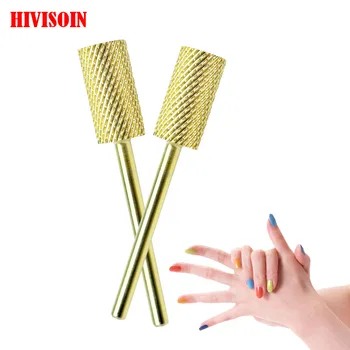 HIVISOIN-Large Barrel Bit(60010500)Nail file nail grinding head gold plated coating bit machine nail tool accessories hard alloy
HIVISOIN-Large Barrel Bit(60010500)Nail file nail grinding head gold plated coating bit machine nail tool accessories hard alloy