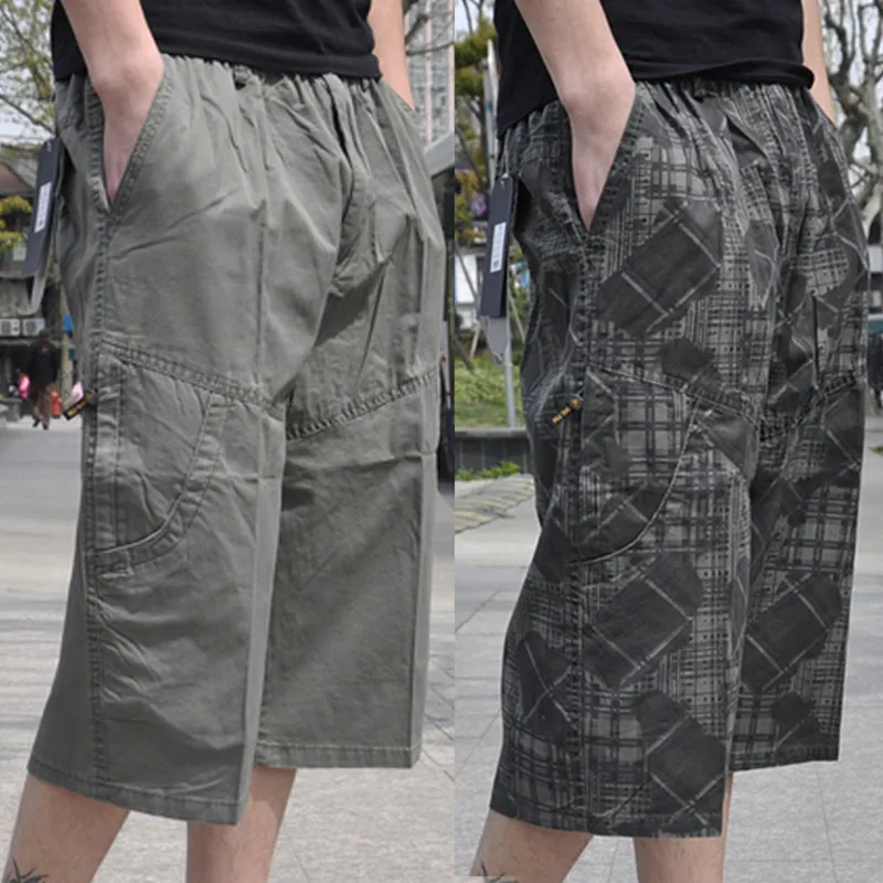2019 Summer Short Pants Men Cotton 3/4 Length Cargo overall casual Plus Size 4XL 5XL 6XL Man Sandbeach pants Calf-Length pants
2019 Summer Short Pants Men Cotton 3/4 Length Cargo overall casual Plus Size 4XL 5XL 6XL Man Sandbeach pants Calf-Length pants