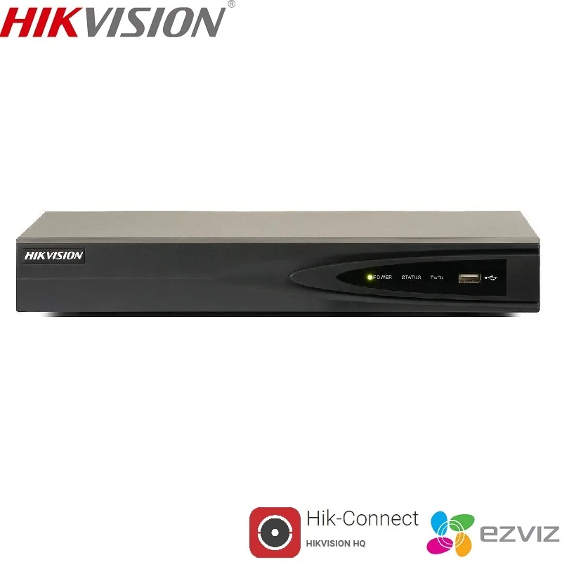 

HIKVISION DS-7604NI-K1/4P English Version CCTV 4K POE NVR with 4 PoE Ports for 4ch 8MP/6MP/5MP H.265 IP Camera Support EZVIZ P2P