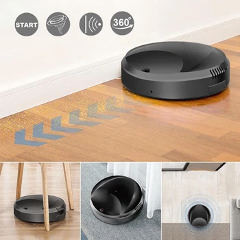 Automatic Robot Vacuum Cleaner Strong Suction Dry Sweeping Floor Dust Collector USB Rechargeable Smart Robot Home Cleaning Tools
Automatic Robot Vacuum Cleaner Strong Suction Dry Sweeping Floor Dust Collector USB Rechargeable Smart Robot Home Cleaning Tools