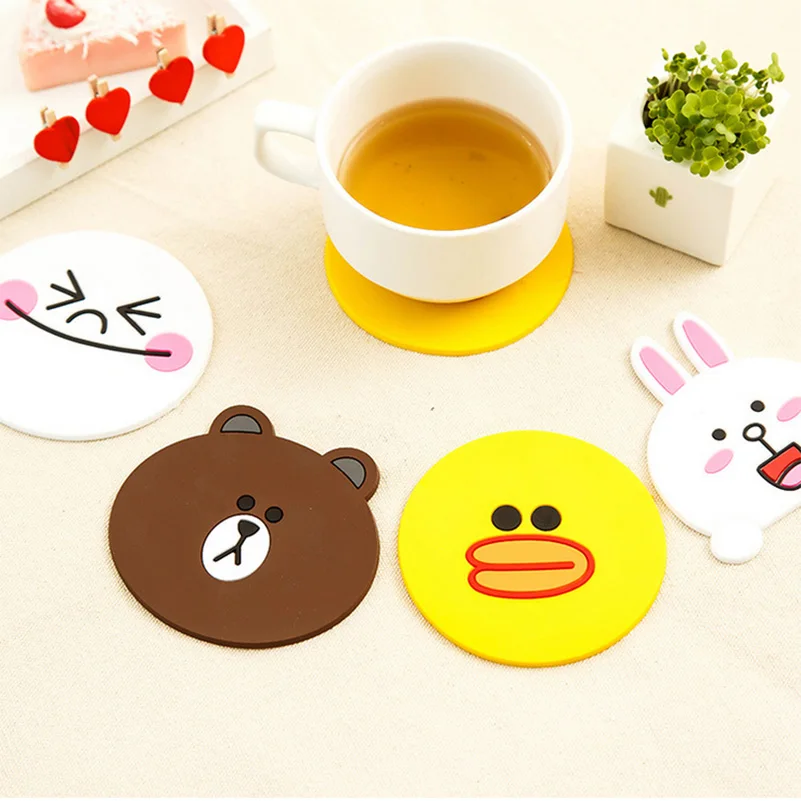 1PCS Cartoon Kwaii Silicone Anti Slip Cup Mat Dish Bowl Pan Placemat Coaster Base Kitchen Accessories Dropshipping
1PCS Cartoon Kwaii Silicone Anti Slip Cup Mat Dish Bowl Pan Placemat Coaster Base Kitchen Accessories Dropshipping