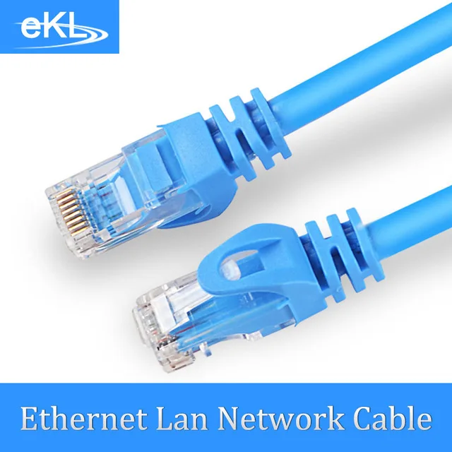 EKL Ethernet Cable RJ45 Lan Cable Cat6 Network Cable 3M 5M 10M 15M 20M SSTP RJ45 Patch Lan Cable for PC Router Laptop
EKL Ethernet Cable RJ45 Lan Cable Cat6 Network Cable 3M 5M 10M 15M 20M SSTP RJ45 Patch Lan Cable for PC Router Laptop