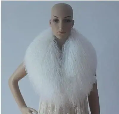 Genuine tibet lamb fur collar ultralarge 110cmX25cm full pelt white black mongolian fur collar customize
Genuine tibet lamb fur collar ultralarge 110cmX25cm full pelt white black mongolian fur collar customize