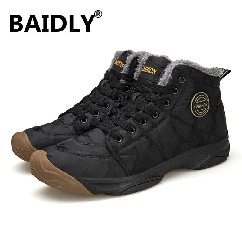Super Warm Men Winter Boots Quality High Top Men Boots Unisex Fur Plush Snow Boots Winter Shoes for Men Outdoor Shoes Big Size
Super Warm Men Winter Boots Quality High Top Men Boots Unisex Fur Plush Snow Boots Winter Shoes for Men Outdoor Shoes Big Size