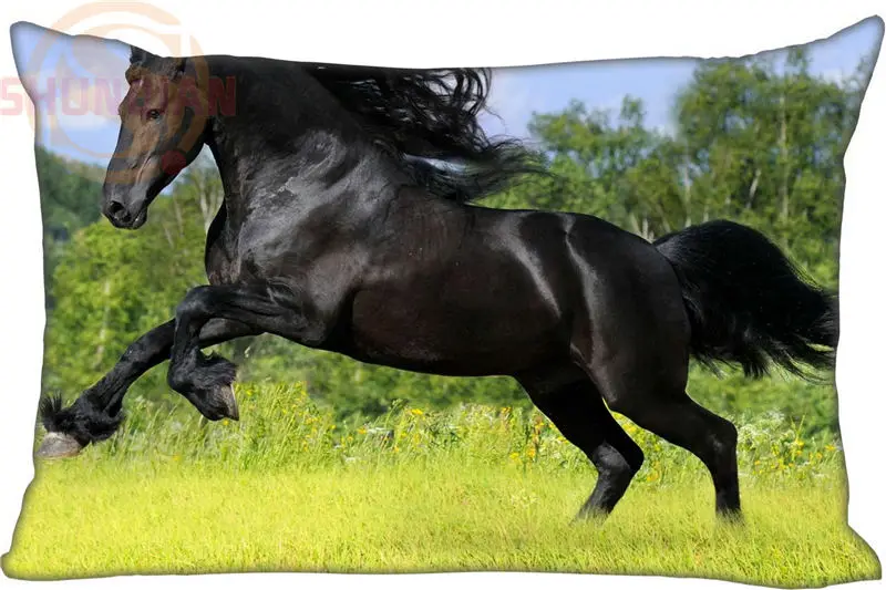 Hot sale Rectangle Pillowcase (two-sides) Custom Comfortable Animals Horse pillow case Zippered Just Cover
Hot sale Rectangle Pillowcase (two-sides) Custom Comfortable Animals Horse pillow case Zippered Just Cover