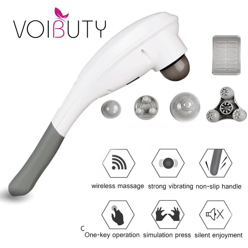 Using back massager as a vibrator