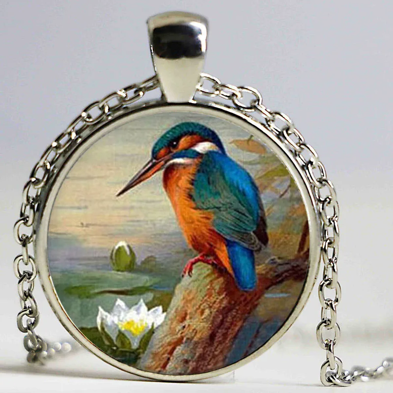 Kingfisher Logo Pendant Necklace Animal Picture Vintage Silver Chain Choker Statement Necklace Jewelry Gifts For Women
Kingfisher Logo Pendant Necklace Animal Picture Vintage Silver Chain Choker Statement Necklace Jewelry Gifts For Women
