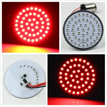 1 Pair 50 mm 2" Motorcycle Stop Brake Light 1157 Custom 12 Volt Automotive Tail LED turn signal inserts Light Softail
1 Pair 50 mm 2" Motorcycle Stop Brake Light 1157 Custom 12 Volt Automotive Tail LED turn signal inserts Light Softail