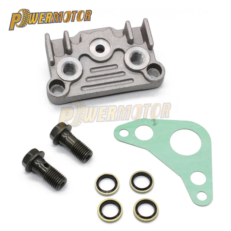 125cc 140cc Motorcycle Oil Cooler Horizontal Engine Adapter Engine Cylinder Cover 50cc 70cc 90cc 110cc Oil Cooler Adapter Engine
125cc 140cc Motorcycle Oil Cooler Horizontal Engine Adapter Engine Cylinder Cover 50cc 70cc 90cc 110cc Oil Cooler Adapter Engine
