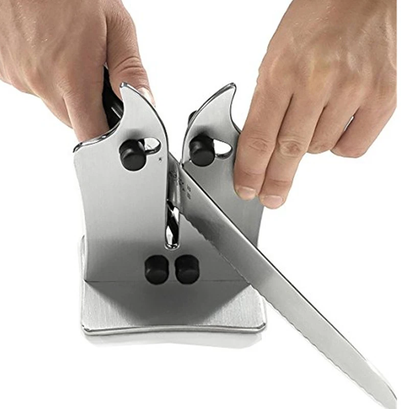 Quick Knife Sharpener Professional Sharpener knife Sharpening Stone Tungsten steel grinding Kitchen Tools Easy to use
Quick Knife Sharpener Professional Sharpener knife Sharpening Stone Tungsten steel grinding Kitchen Tools Easy to use