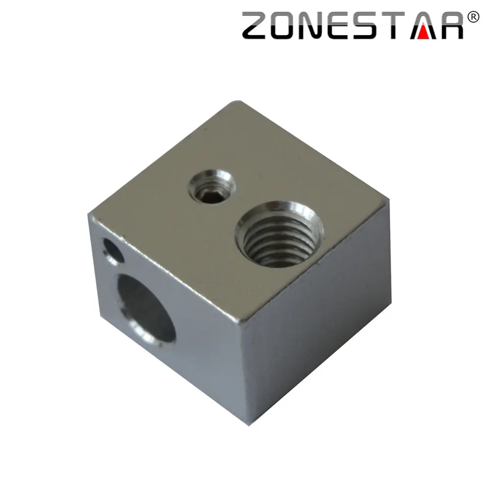 Free Shipping 3D Printer Heating Block 16x16x12mm Reperap DIY Kit Parts 3D printer parts hotend heating block ZONESTAR
Free Shipping 3D Printer Heating Block 16x16x12mm Reperap DIY Kit Parts 3D printer parts hotend heating block ZONESTAR