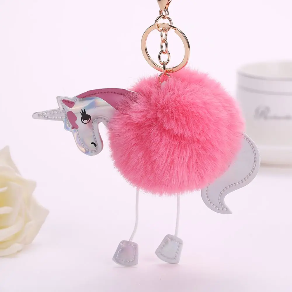 Cute Fluffy Unicorn Keychains Women's Pom Poms Faux Rex Rabbit Fur Ball Key Chain Girl Bag Hang Car Key Ring Costume Accessories
Cute Fluffy Unicorn Keychains Women's Pom Poms Faux Rex Rabbit Fur Ball Key Chain Girl Bag Hang Car Key Ring Costume Accessories