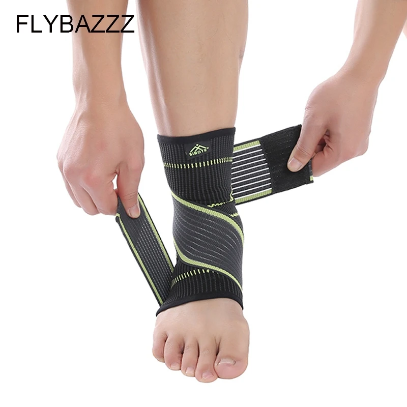 FLYBAZZZ 1PCS 3D Weaving Elastic Nylon Strap Ankle Support Brace Badminton Basketball Football Taekwondo Fitness Heel Protector
FLYBAZZZ 1PCS 3D Weaving Elastic Nylon Strap Ankle Support Brace Badminton Basketball Football Taekwondo Fitness Heel Protector