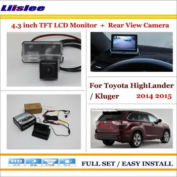 Liislee For Toyota HighLander / Kluger 2014 2015 Auto Back UP Reverse Camera + 4.3" Color LCD Monitor = 2 in 1 Parking System
Liislee For Toyota HighLander / Kluger 2014 2015 Auto Back UP Reverse Camera + 4.3" Color LCD Monitor = 2 in 1 Parking System