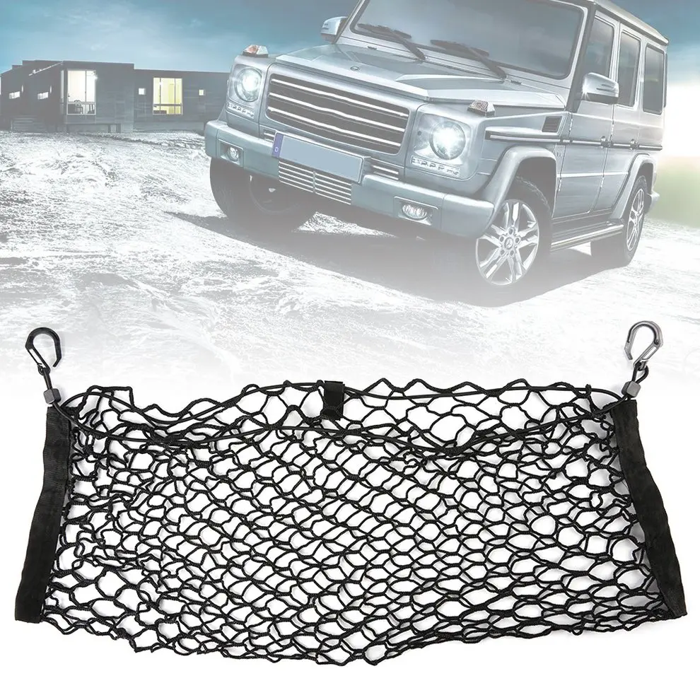 85*23CM Car Interior SUV Back Rear Trunk Seat Elastic String Net Mesh Storage Bag Pockets Cage Auto Organizer
85*23CM Car Interior SUV Back Rear Trunk Seat Elastic String Net Mesh Storage Bag Pockets Cage Auto Organizer