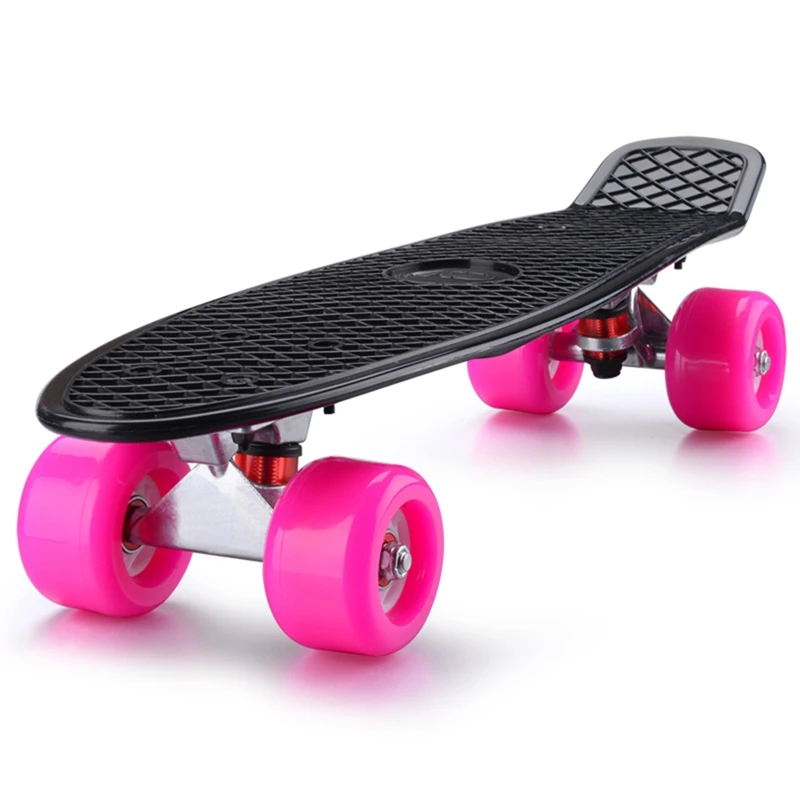 Mini Cruiser Skateboard Four-wheel Anti-slip Single Rocker Skate Board For Adult Children
Mini Cruiser Skateboard Four-wheel Anti-slip Single Rocker Skate Board For Adult Children