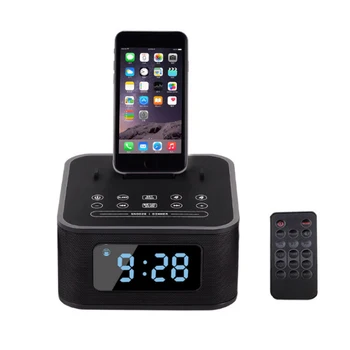 LED Alarm Clock with FM Radio Bluetooth Speaker AUX Input Made for iPhone/iPod/iPad USB Charging
LED Alarm Clock with FM Radio Bluetooth Speaker AUX Input Made for iPhone/iPod/iPad USB Charging