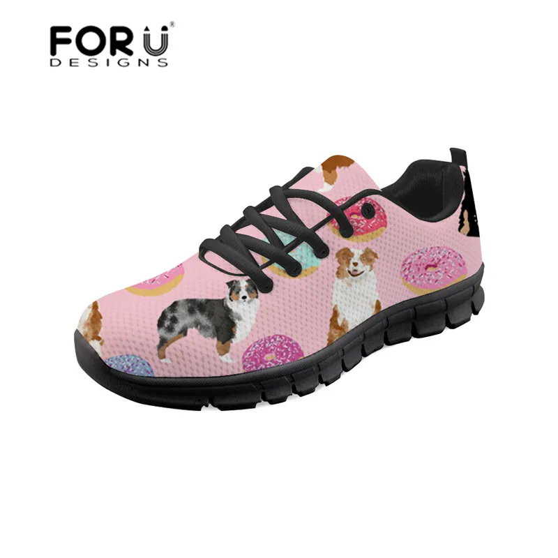 FORUDESIGNS Women Flat Shoes Australian Shepherd Printing Breathable Ladies Shoes Platform Sneakers Female Mesh Flats Shoes Girl
FORUDESIGNS Women Flat Shoes Australian Shepherd Printing Breathable Ladies Shoes Platform Sneakers Female Mesh Flats Shoes Girl