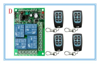 DC12V 4 CH 4CH RF Wireless Remote Control Switch System Receiver+Waterproof Transmitter Garage Door /lamp/shutters
DC12V 4 CH 4CH RF Wireless Remote Control Switch System Receiver+Waterproof Transmitter Garage Door /lamp/shutters