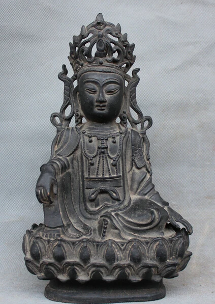 shitou 002240 12" Chinese Buddhism Pure Bronze Seat Lotus Kwan-yin Guan Yin Goddess Statue discount 30% (C0324)
shitou 002240 12" Chinese Buddhism Pure Bronze Seat Lotus Kwan-yin Guan Yin Goddess Statue discount 30% (C0324)