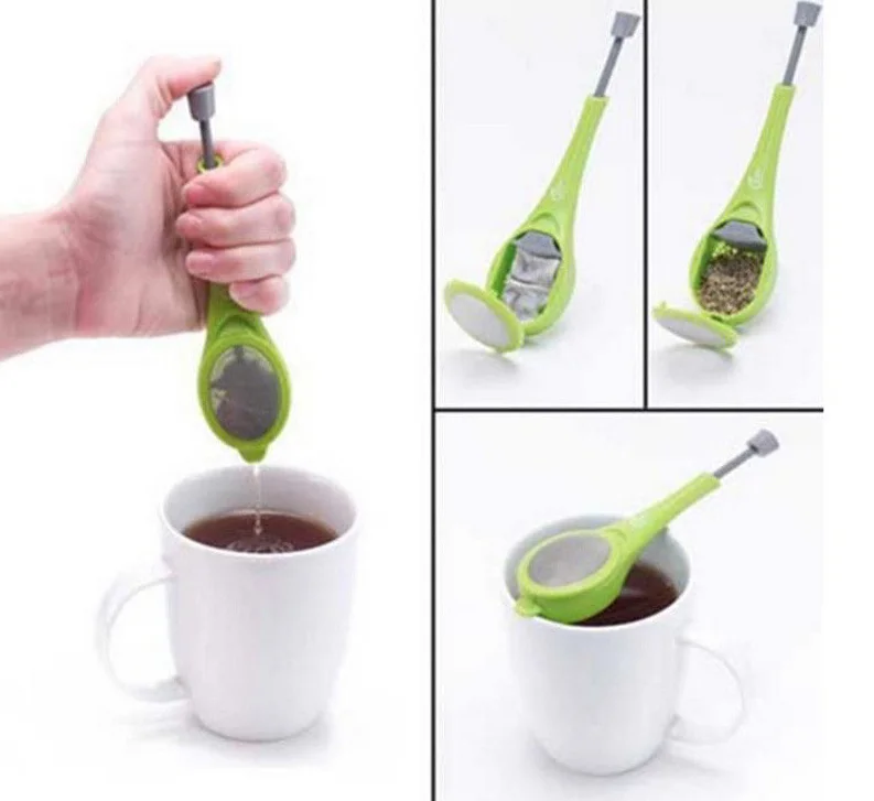 Tea Infuser Built-in plunger Healthy Intense Flavor Reusable Tea bag Plastic Tea&Coffee Strainer Measure Swirl Steep Stir&Press
Tea Infuser Built-in plunger Healthy Intense Flavor Reusable Tea bag Plastic Tea&Coffee Strainer Measure Swirl Steep Stir&Press