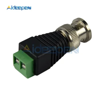 2Pcs/lot Mini Coax BNC Connector UTP Video Balun Connector BNC Plug DC Adapter For CCTV Surveillance Camera CCTV System 
2Pcs/lot Mini Coax BNC Connector UTP Video Balun Connector BNC Plug DC Adapter For CCTV Surveillance Camera CCTV System