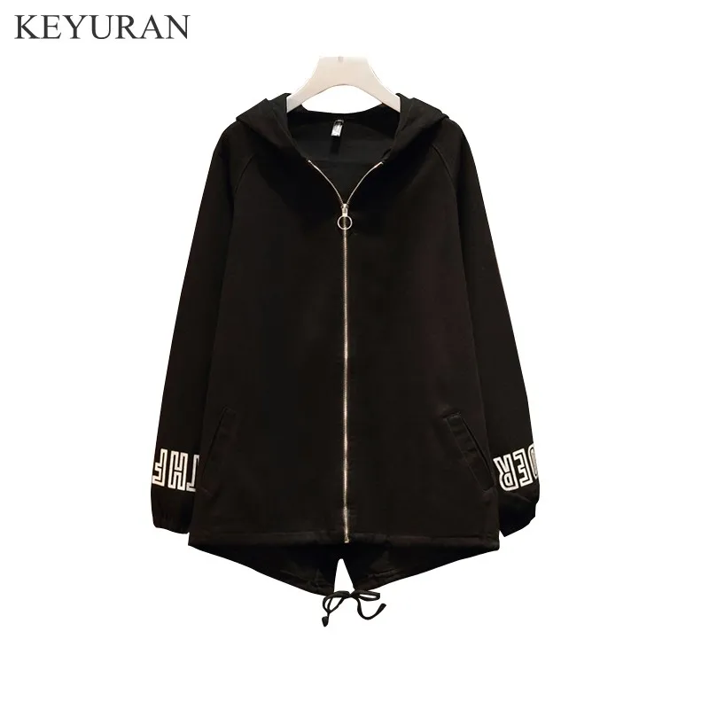 Fashion Letter Print Hooded Denim Jackets Women 2019 Autumn Winter jeans Hoodies Outerwear Loose Casual Coats Female Streetwear
Fashion Letter Print Hooded Denim Jackets Women 2019 Autumn Winter jeans Hoodies Outerwear Loose Casual Coats Female Streetwear