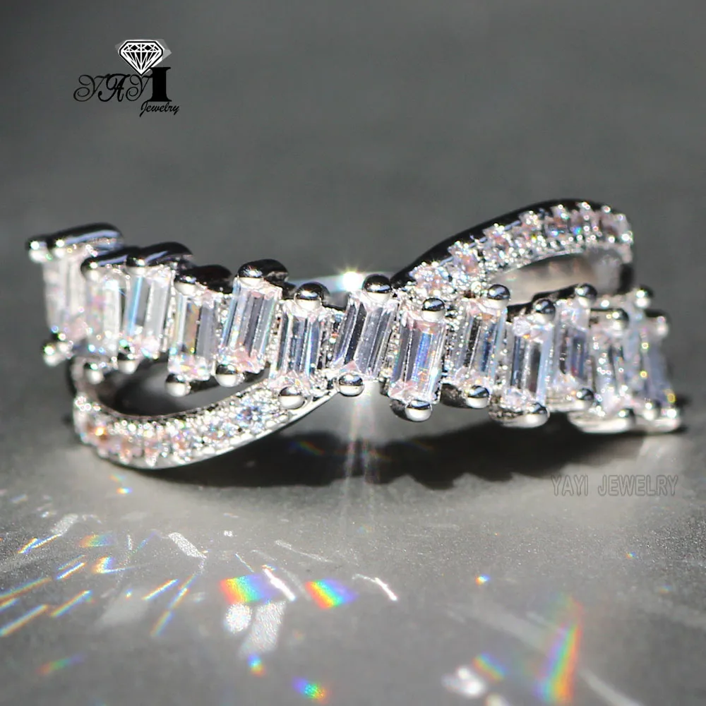 YaYI Jewelry Fashion Princess Cut 3.2 CT White Zircon Silver Color Engagement Rings wedding Rings Party Rings 669
YaYI Jewelry Fashion Princess Cut 3.2 CT White Zircon Silver Color Engagement Rings wedding Rings Party Rings 669