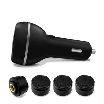 Car TPMS Tire Pressure Alarm Monitoring System D580C With 4 Sensors PSI BAR Two Pressure Unit Auto Security Alarm monitor System
Car TPMS Tire Pressure Alarm Monitoring System D580C With 4 Sensors PSI BAR Two Pressure Unit Auto Security Alarm monitor System