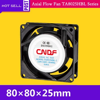 240VAC 60HZ 0.07A 11W 2800RPM Cooling Radiator Axial Fan TA8025HBL-2 Ventilation and Air Change FZY Small ventilator 
240VAC 60HZ 0.07A 11W 2800RPM Cooling Radiator Axial Fan TA8025HBL-2 Ventilation and Air Change FZY Small ventilator
