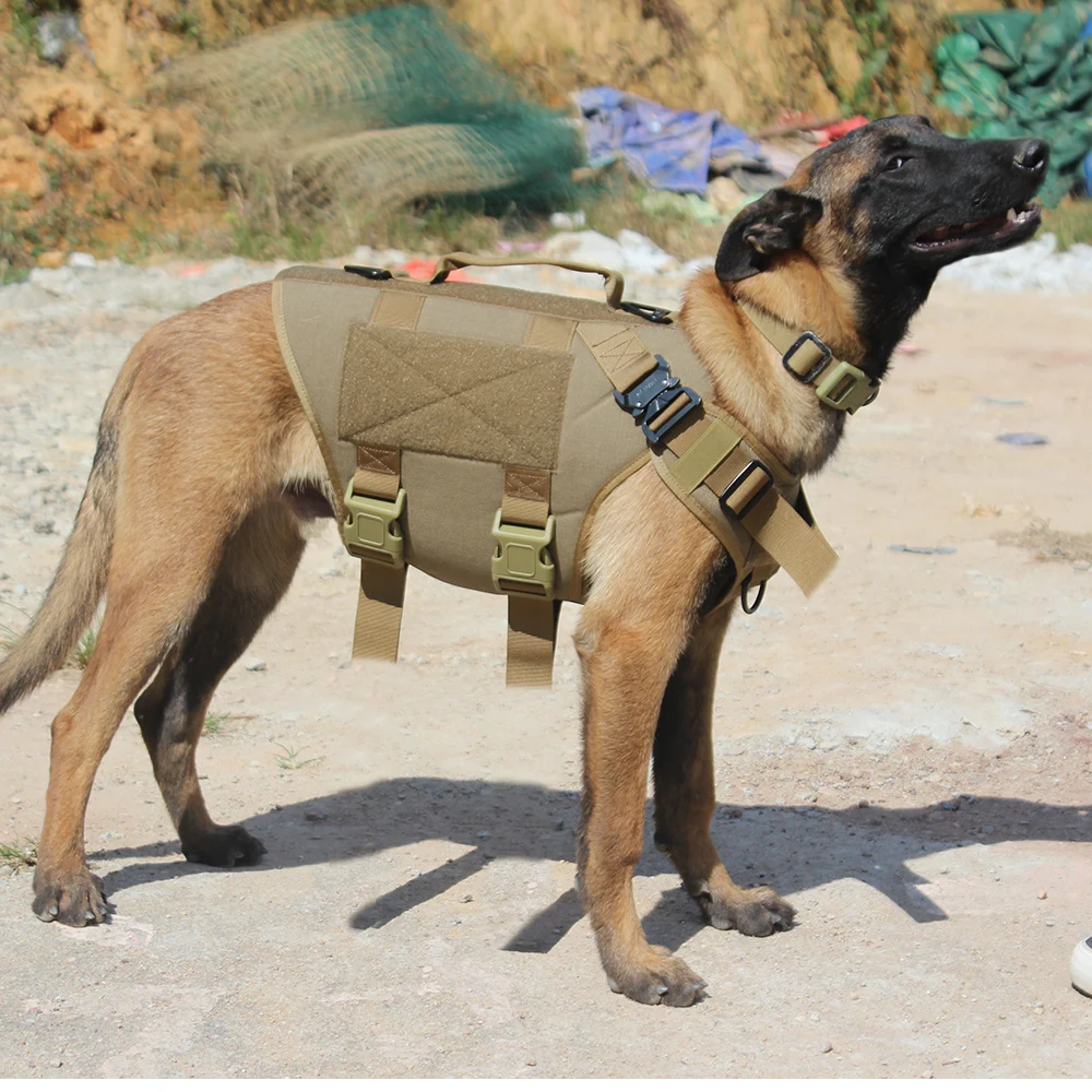 Military Tactical Operational Dog Harness Full body coverage law enforcement K9 Working Cannie Protective Hunting Vest
Military Tactical Operational Dog Harness Full body coverage law enforcement K9 Working Cannie Protective Hunting Vest