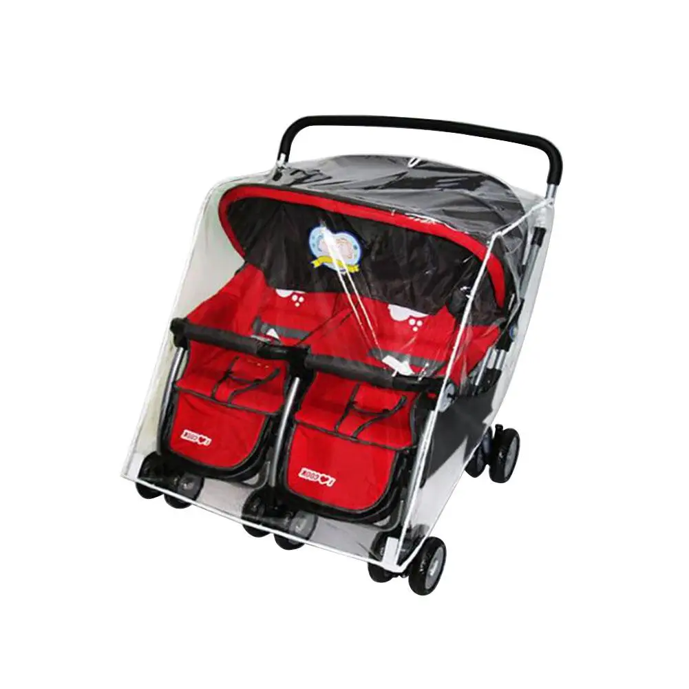 Transparent Raincoat for Stroller Waterproof Stroller Accessories Wind Dust Shield for Baby Twins Stroller Pushchairs Raincover
Transparent Raincoat for Stroller Waterproof Stroller Accessories Wind Dust Shield for Baby Twins Stroller Pushchairs Raincover