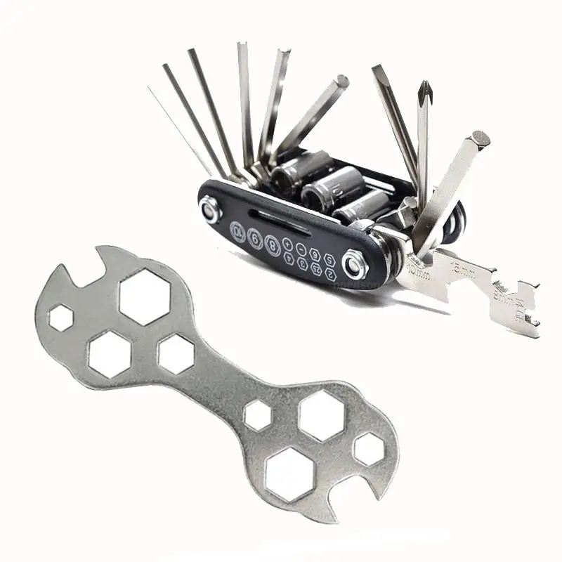 Multi Hex Key Screwdriver Socket Wrench Repair Tool & Hexagon Screw Nuts Wrench for Motorcycle Scooter Mountain BIke
Multi Hex Key Screwdriver Socket Wrench Repair Tool & Hexagon Screw Nuts Wrench for Motorcycle Scooter Mountain BIke