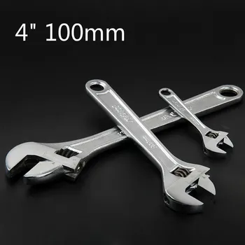 4" 100mm Universal Adjustable Wrench High Quality Multi-function Chrome-plating Monkey Spanner Hand Tools for Bike or Car
4" 100mm Universal Adjustable Wrench High Quality Multi-function Chrome-plating Monkey Spanner Hand Tools for Bike or Car