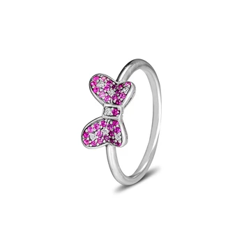 CKK 925 Sterling Silver Minnie Bow Rings With Red For Women Original Fashion Jewelry Making Anniversary Gift
CKK 925 Sterling Silver Minnie Bow Rings With Red For Women Original Fashion Jewelry Making Anniversary Gift