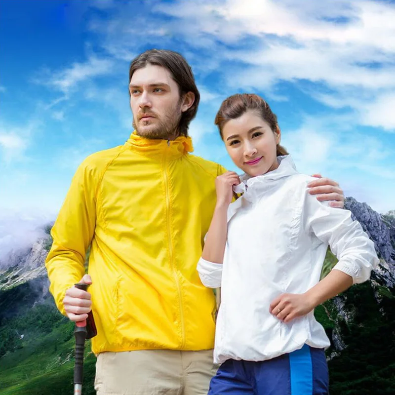 CALOFE Women Men Running Jackets Sports Jacket Hooded Sun Protection Waterproof Quick Dry Jackets Rain Candy Color Thin Jackets
CALOFE Women Men Running Jackets Sports Jacket Hooded Sun Protection Waterproof Quick Dry Jackets Rain Candy Color Thin Jackets
