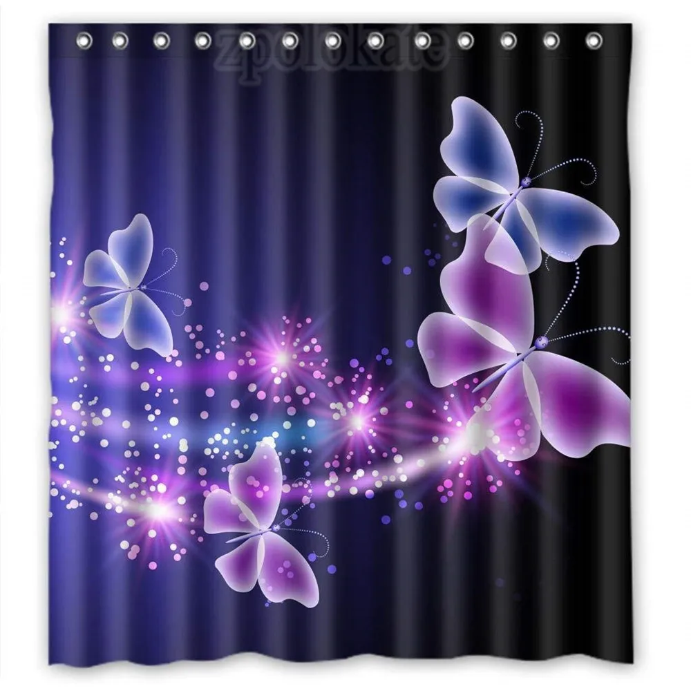 RELAX Pink Purple Butterfly Shining Light Under Blue Sky Waterproof Shower Curtain
RELAX Pink Purple Butterfly Shining Light Under Blue Sky Waterproof Shower Curtain