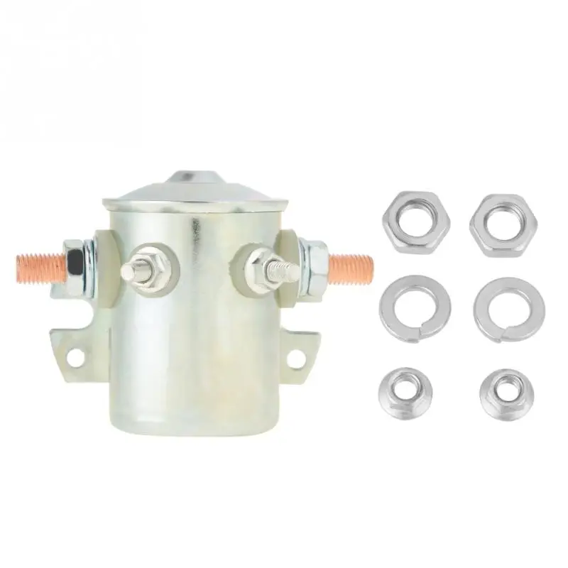 12V 200A 4.8W Start Relay Tail Plate Start Oil Pump Magnetic Normally Open Switch Relay With Accessories
12V 200A 4.8W Start Relay Tail Plate Start Oil Pump Magnetic Normally Open Switch Relay With Accessories