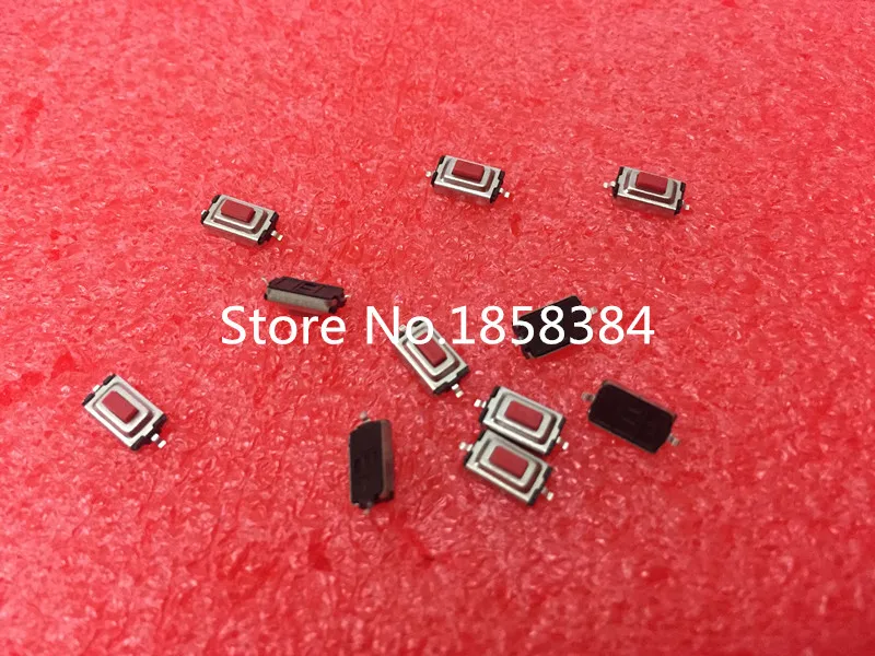 100 шт. 3*6*2 5 мм H SMD Красный кнопочный переключатель такт | Обустройство дома